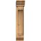 Ekena Millwork Legacy Traditional Smooth Bracket w/ Offset Brace, Western Red Cedar, 5 1/2"W x 16"D x 28"H BKT0604X16X28LEC01SWR - alternate 4